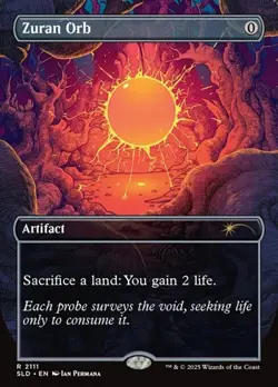 Zuran Orb - Galaxy Foil Extended Art SLD NM MTG - Image 1