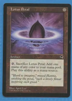 MTG: Tempest: Lotus Petal - Image 1