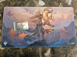 MTG Playmat - Serra the Benevolent - Signed by Magali Villeneuve - 420/800 - Image 1