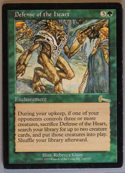 Defense of the Heart - MTG - Urza's Legacy - Magic: The Gathering - Image 1