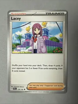 Pokemon TCG * SV Stellar Crown * 139/142 Lacey Uncommon * FRESH PK - Image 1