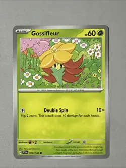 Pokemon TCG * SV Stellar Crown * 10/142 Gossifleur Common * FRESH PK - Image 1