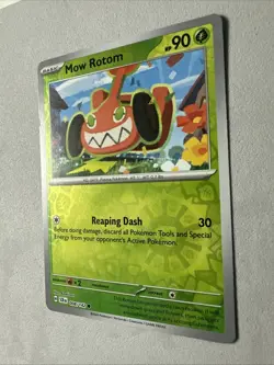 Pokemon TCG * SV Stellar Crown * 8/142 Mow Rotom * REVERSE HOLO C * FRESH PK - Image 2