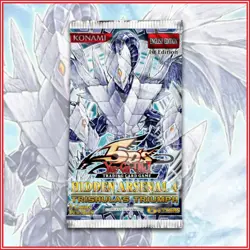 YuGiOh Hidden Arsenal 4 PACK BOOSTER (5 Cards) FACTORY SEALED?? - Image 1