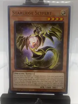 Yugioh! Starliege Seyfert - SDAZ-EN014 - Common - 1st Ed. Beautiful Card English - Image 1