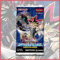 YuGiOh Trials of the Kingdom PACK BOOSTER (4 Cards) FACTORY SEALED?? - Image 1