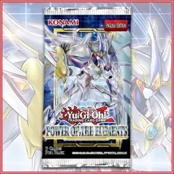 YuGiOh Power of the Elements Unl PACK BOOSTER (9 Cards) FACTORY SEALED?? - Image 1