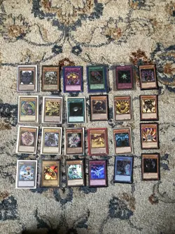 Yugioh Cards Lot Of 24 Holos And Rares - Image 1