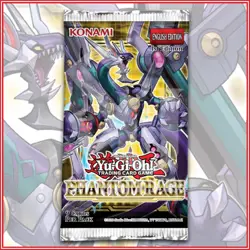 YuGiOh Phantom Rage PACK BOOSTER (9 Cards) FACTORY SEALED?? - Image 1