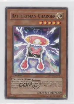 Batteryman Charger 1st Ed. YuGiOh Light of Destruction #LODT-EN030 2008 READ - Image 1
