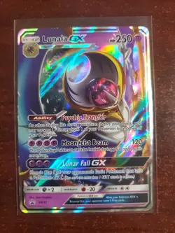 Lunala GX SM17 Sun & Moon Black Star Promo Holo Pokemon TCG Card - Image 1