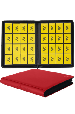 Leather Card Binder 16 Pocket - Hold up to 1408 Cards with 44 Sleeves - Image 1