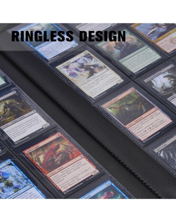 Leather Card Binder 16 Pocket - Hold up to 1408 Cards with 44 Sleeves - Image 2