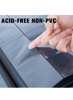 Leather Card Binder 16 Pocket - Hold up to 1408 Cards with 44 Sleeves - Image 4