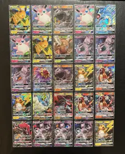 Pokemon TCG Sun & Moon GX Card Lot of 25 NM/M Hidden Fates Shining Legends - Image 1