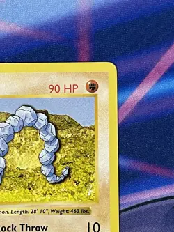Onix 56/102 1999 Base Set Shadowless Pokemon Card Near Mint 🔥 - Image 3