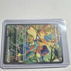 Pokemon TCG Hop's Zacian ex 186/159 SV09 Full Art Holo Eng 230HP - Image 2