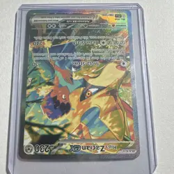 Pokemon TCG Hop's Zacian ex 186/159 SV09 Full Art Holo Eng 230HP - Image 3