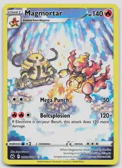 Magmortar GG03/GG70 Crown Zenith Galarian Gallery Pokemon NM - Image 1
