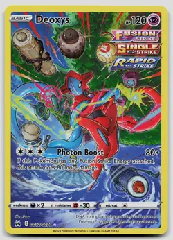 Deoxys GG12/GG70 Crown Zenith Galarian Gallery Pokemon NM - Image 1