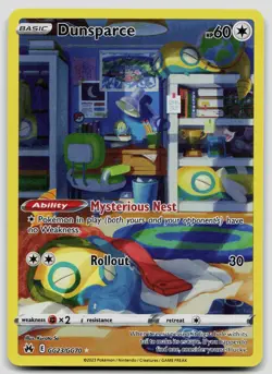 Dunsparce GG23/GG70 Crown Zenith Galarian Gallery Pokemon NM - Image 1