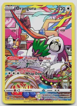 Oranguru TG12/TG30 Brilliant Stars Trainer Gallery Pokemon NM - Image 1