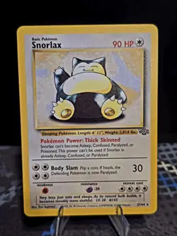 Pokemon TCG Jungle Unlimited 27/64: Snorlax Non Holo Rare - Image 1