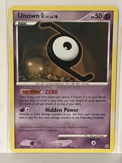 Unown [Z] 72/132 Secret Wonders NM Pokemon Fast Shipping - Image 1