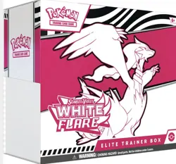 Pokemon TCG Scarlet & Violet White Flare ETB Elite Trainer Box Sealed - Image 1