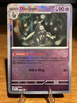 Dusclops Pokeball Pattern (036/131) - Prismatic Evolutions - Pokemon TCG - NM - Image 1