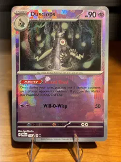 Dusclops Pokeball Pattern (036/131) - Prismatic Evolutions - Pokemon TCG - NM - Image 2