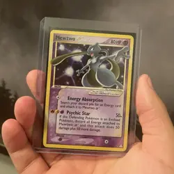 Mewtwo Star Holon Phantoms 103/110 Holo Ultra Rare English Pokemon TCG 80 HP - Image 1