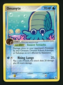 Omanyte HP 60/92 - Legend Maker 🏝 Pokemon 2006 - Image 1
