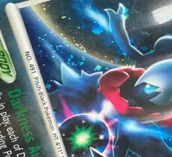 Pokemon TCG EXTREMELY RARE DOUBLE SWIRL DARKRAI HOLO Promo! Diamond & Pearl DP52 - Image 3