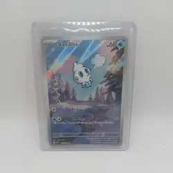 Pokemon TCG Vanillite 111/086 Illustration Rare Scarlet & Violet White Flare - Image 1