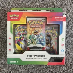 Pokemon TCG First Partner Illustration Collection Series 1 - Image 1