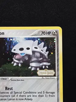 Lairon 38/92 Reverse Holo Stamped EX Legend Maker Pokemon TCG 2006 - Image 4