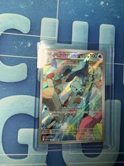 Dewott 106/086 Illustration Rare White Flare Pokemon Holo Near Mint - Image 1