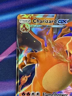 Charizard GX SM211 Sun & Moon Holo Black Star Promo Pokemon Card NM - Image 2
