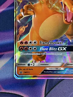 Charizard GX SM211 Sun & Moon Holo Black Star Promo Pokemon Card NM - Image 5