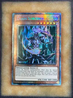 Yugioh Chaos Sorcerer MP25-EN019 Starlight Rare 1st Ed NM - Image 1