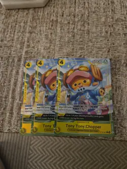 ST29-007 Tony Tony Chopper C (Alt Art) Starter Deck29 Egghead One Piece TCG X 4 - Image 1