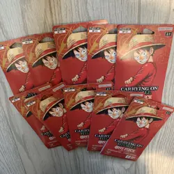 One Piece Op-13 Sleeved Packs Lot of 10 - Image 1