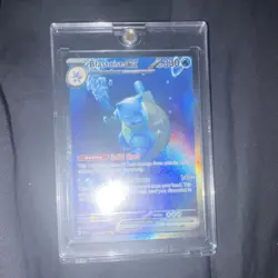 Pokemon Blastoise ex 200/165 Scarlet & Violet 151 Full Art Holo 330 HP Card - Image 1