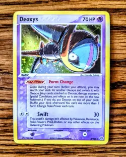 Deoxys (Speed Forme) 2/106 Emerald Holo Pokemon Card MP - Image 1