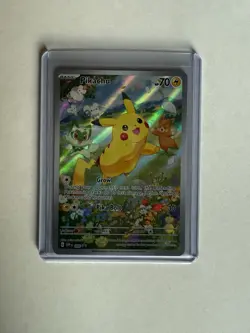 Pokemon Pikachu 088 Sv: Scarlet & Violet Promo Cards Full Art - Image 1