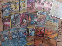 74 Card Pokemon lot EX Full Art Promo lot Various sets years - Image 1
