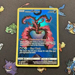 Galarian Moltres SWSH284 NM -Full Art Pokemon Card- Black Star Promo (4z) - Image 1