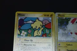 Pokemon Card Lot LP-HP Holo Minun 4/17 POP Series 3 & Plusle HGSS16 Promo - Image 3