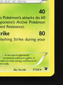 Serperior 7/124 LP Fates Collide English Pokemon Card TCG - Image 3